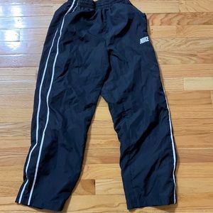 Black NIKE “windbreaker” style pants